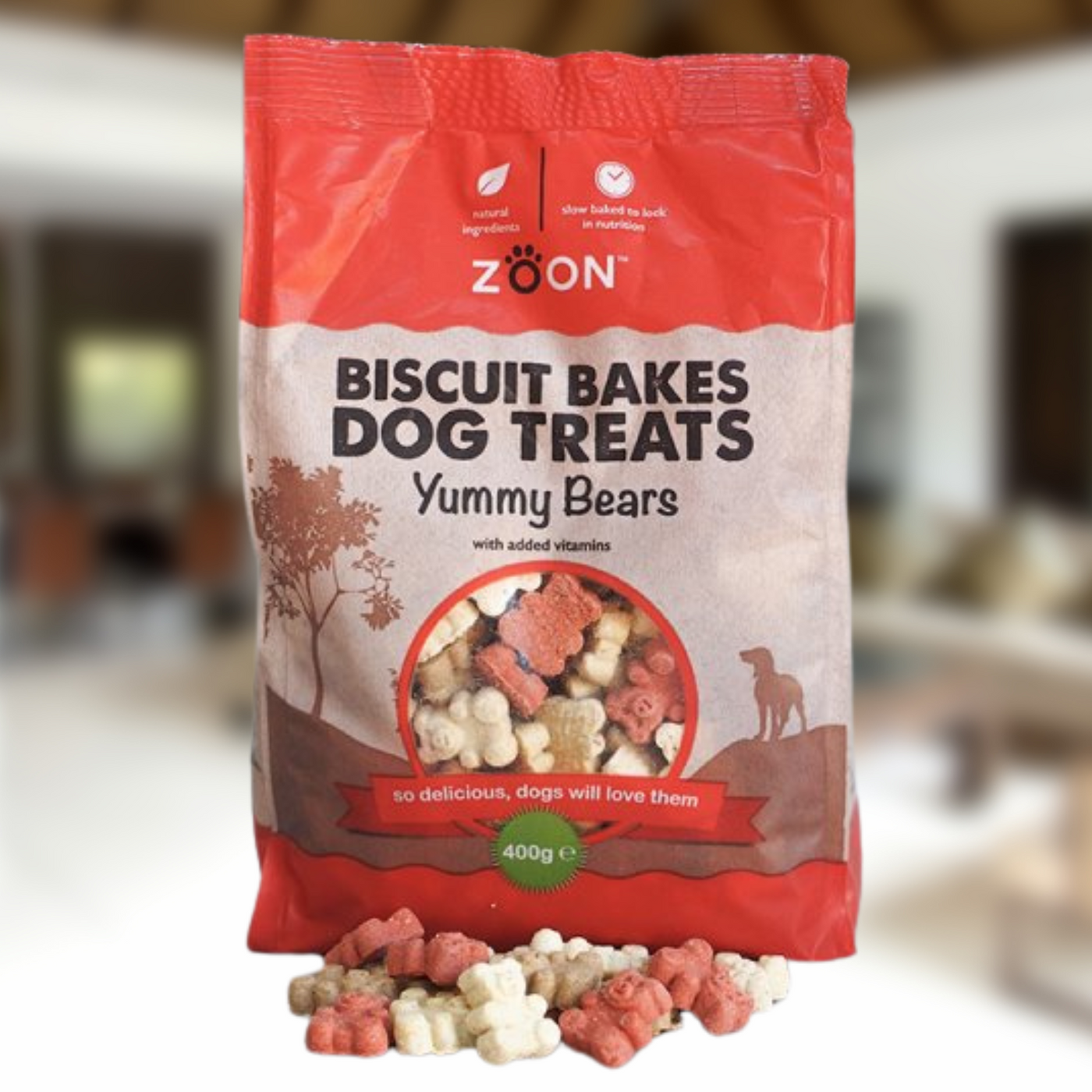 Zoon Biscuit Bakes Dog Treats - Yummy Bears 150g