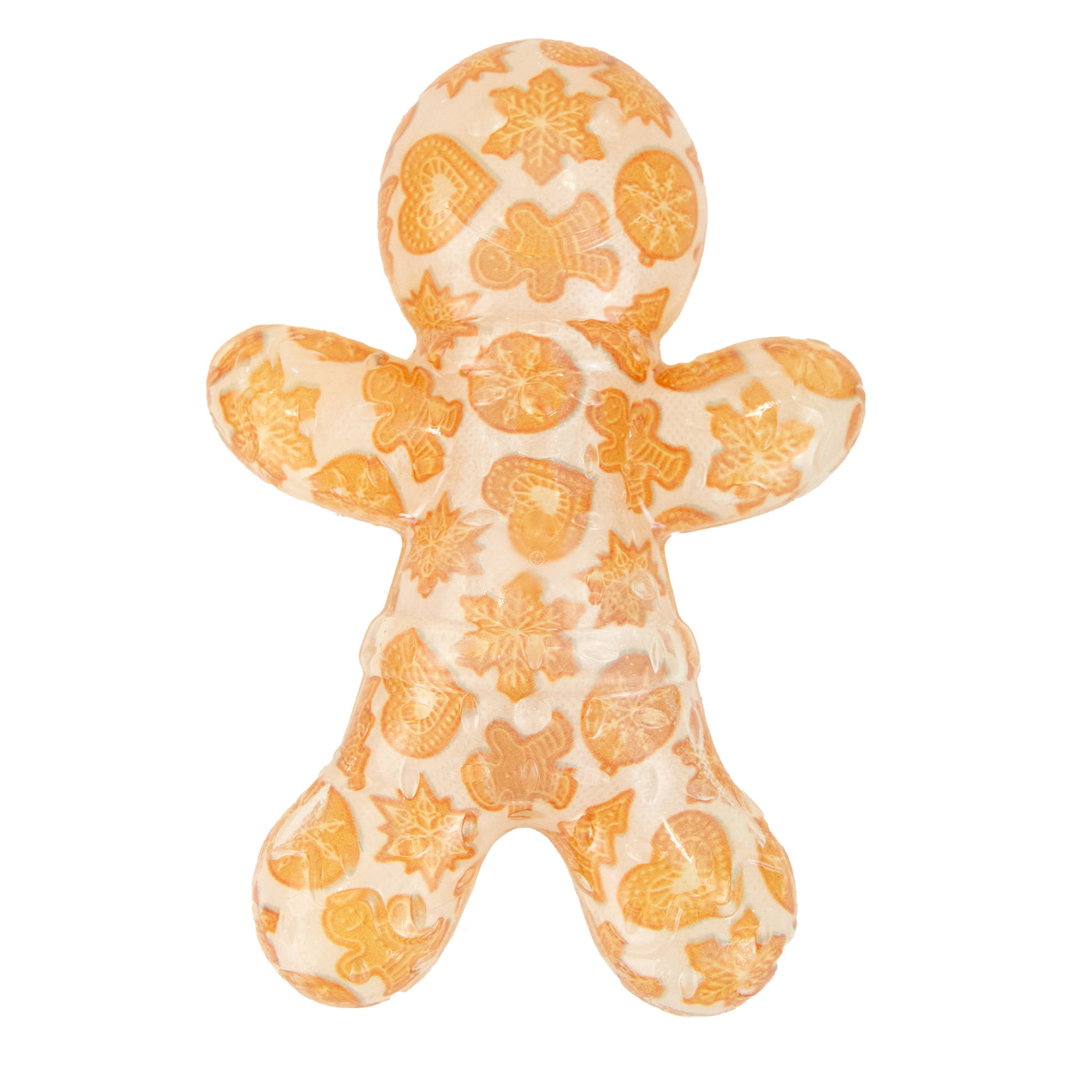 Squeaky Gingerbread Festive Dog Toy by Ancol