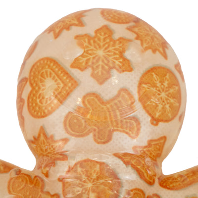 Squeaky Gingerbread Festive Dog Toy by Ancol