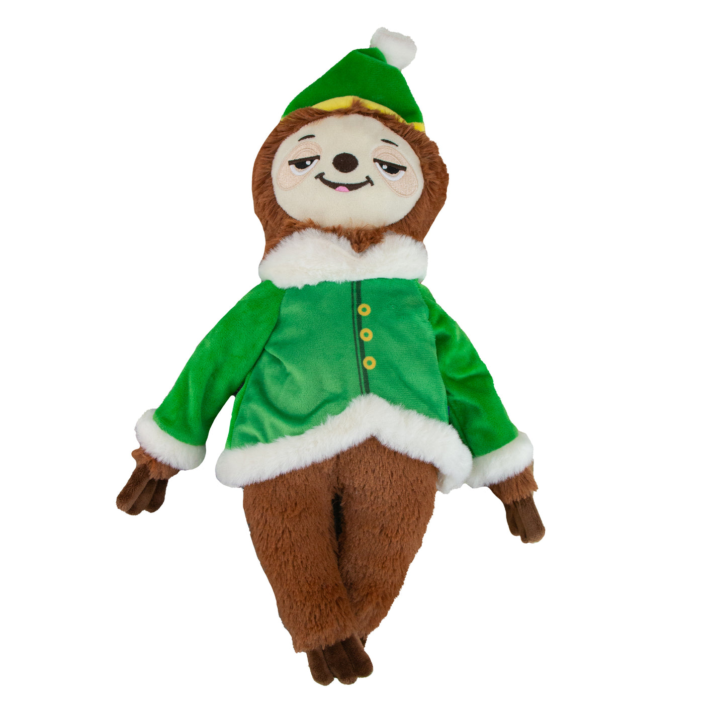 Stevie Sloth Festive Dog Toy by Ancol