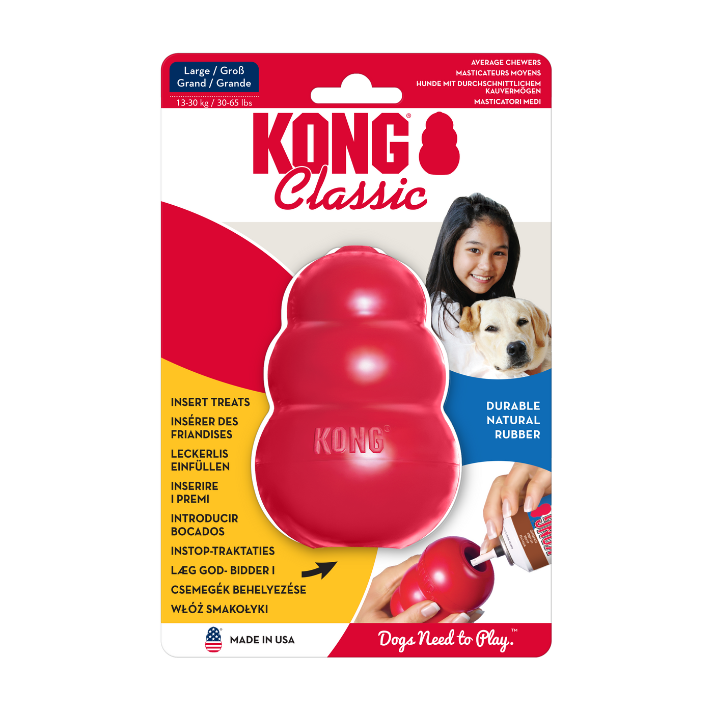KONG Classic Red Lg