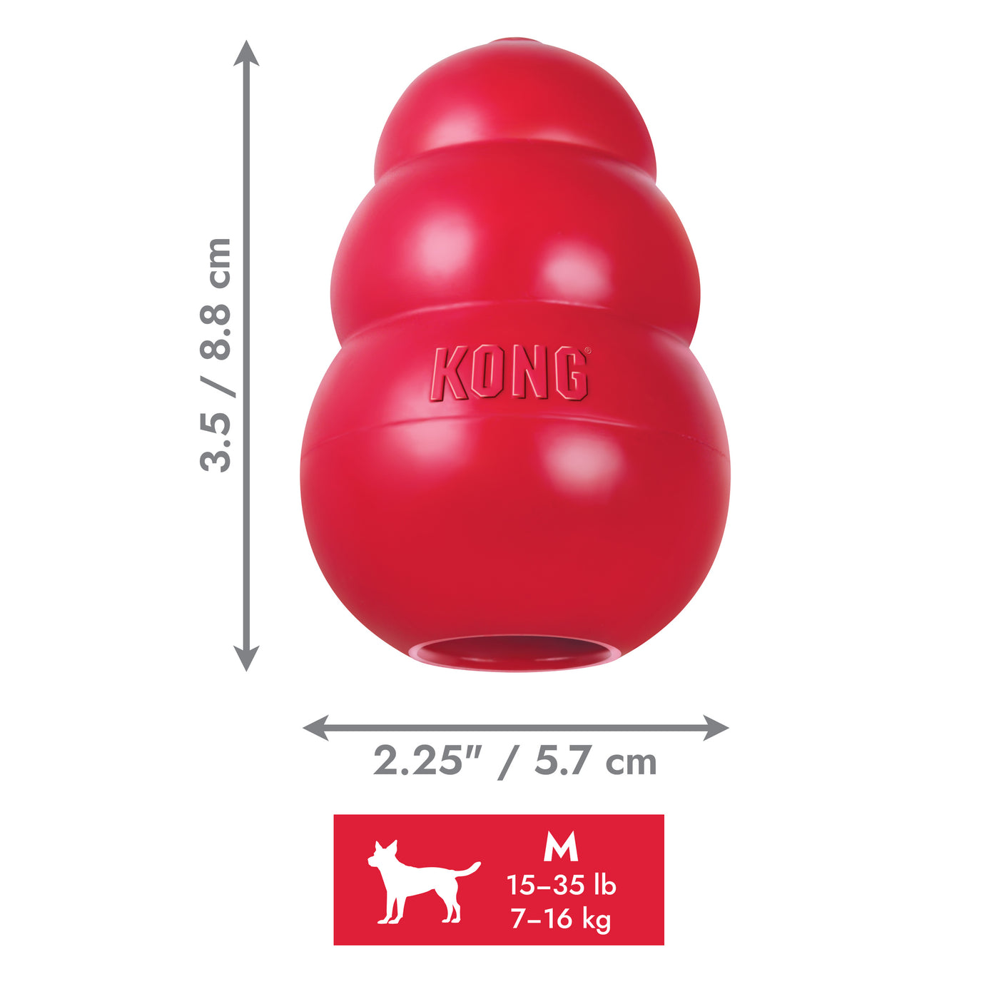KONG Classic Red Collection