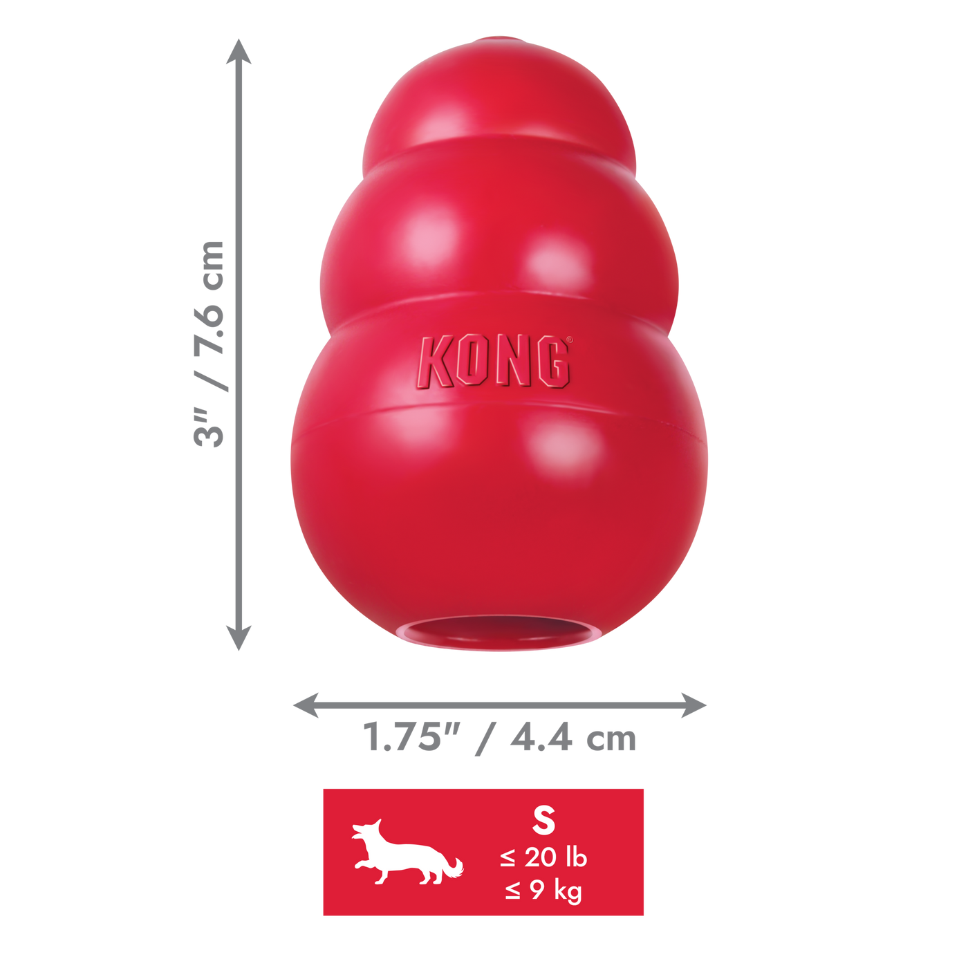 KONG Classic Red Collection