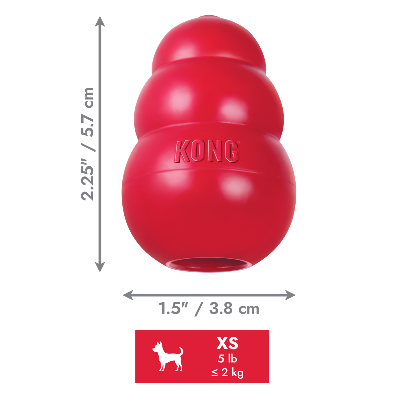 KONG Classic Red Collection