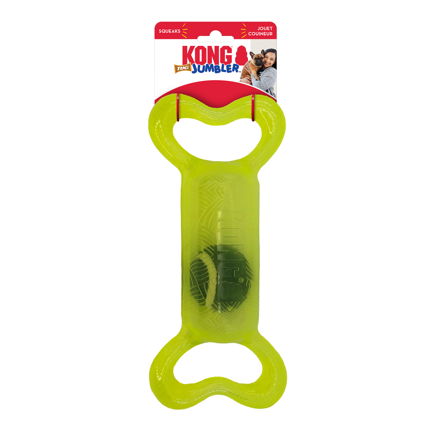 KONG Jumbler Tug Sm/Md in Yellow