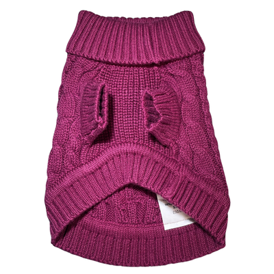 'The Woodbridge' - Burgundy Dog Jumper
