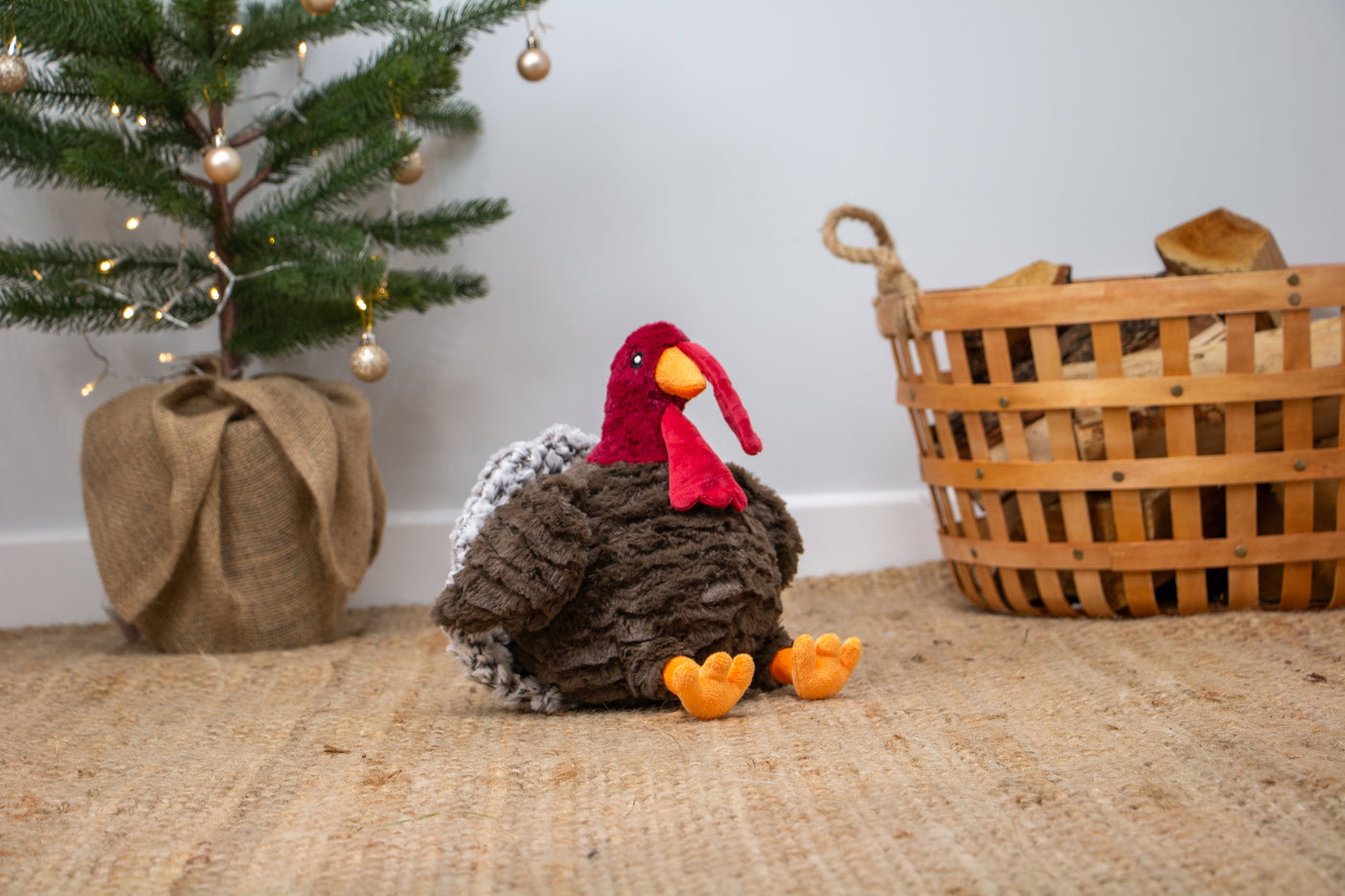 Tina Turkey Festive Dog Toy by Ancol