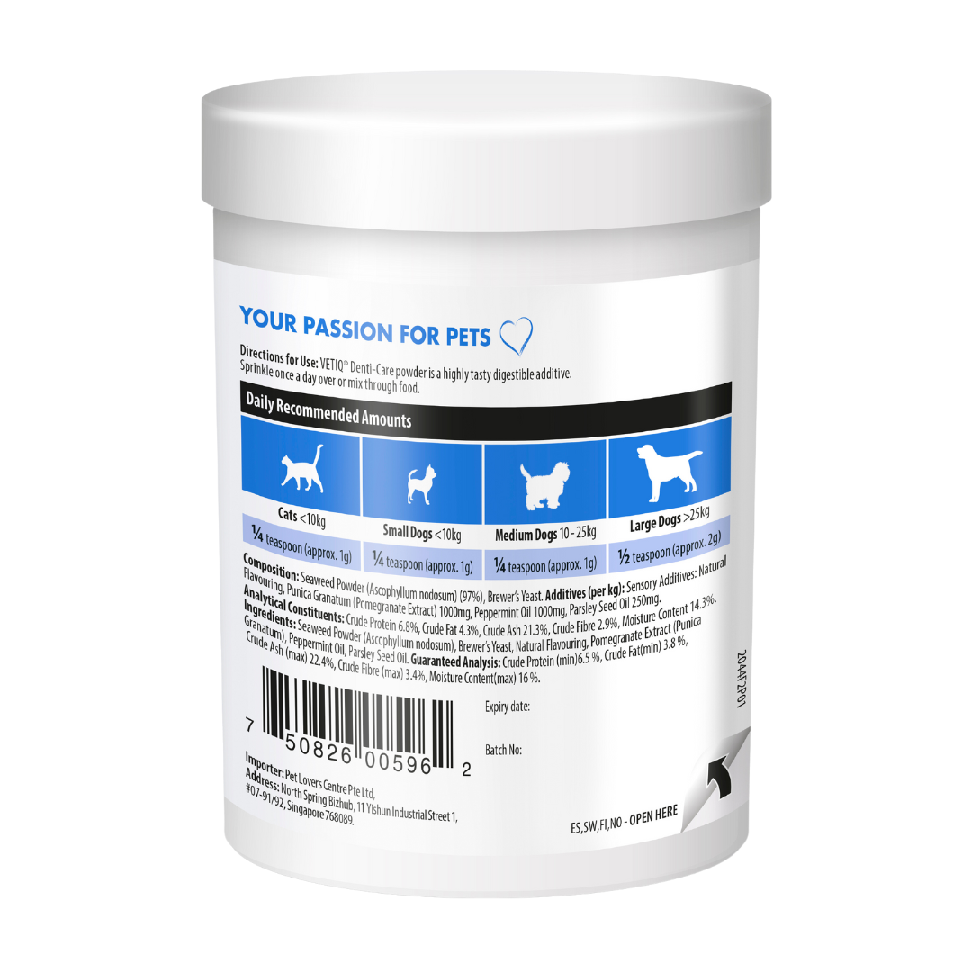 VETIQ® Denti-Care Powder – Natural Plaque Control