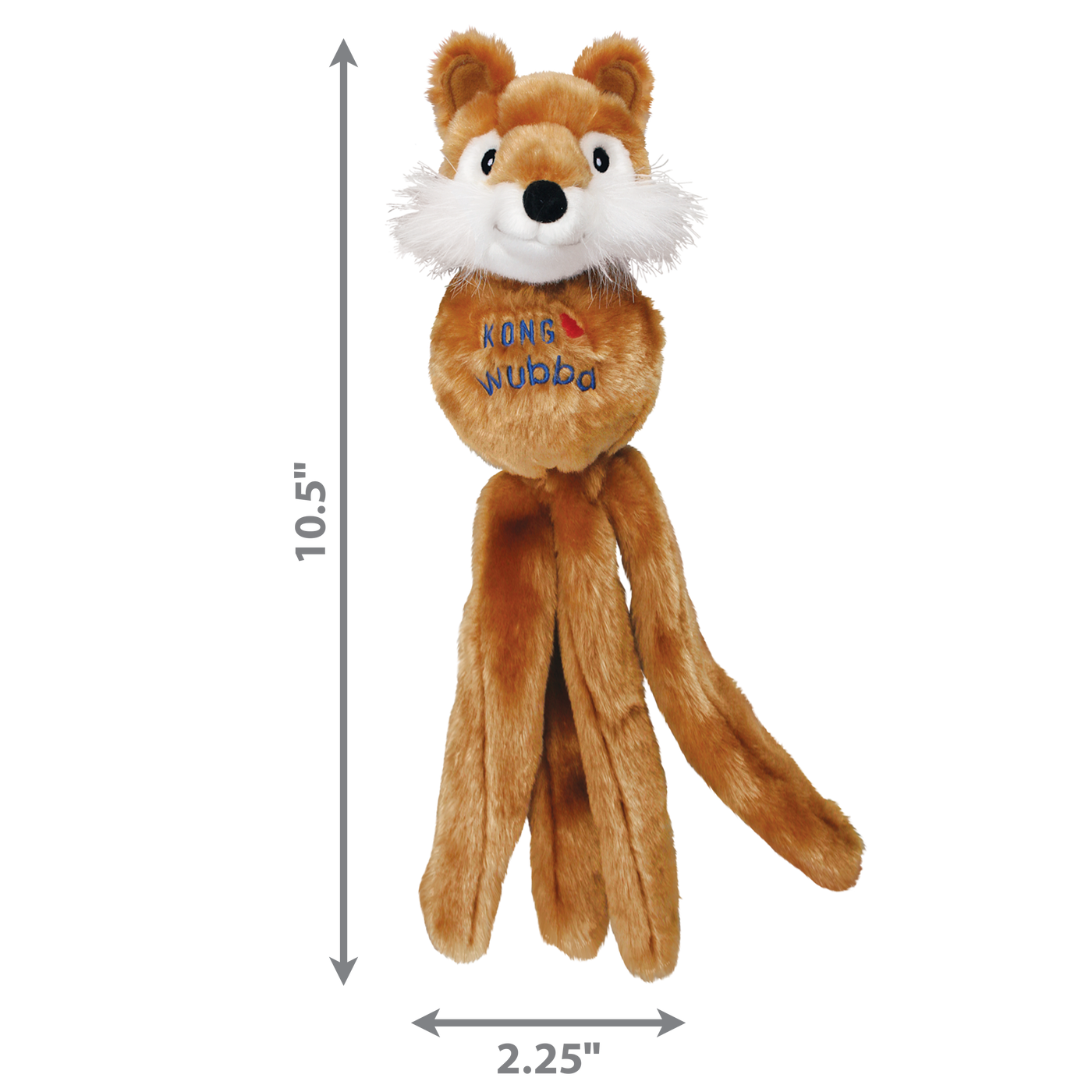 KONG Wubba Friend - Grey Rabbit (Small)