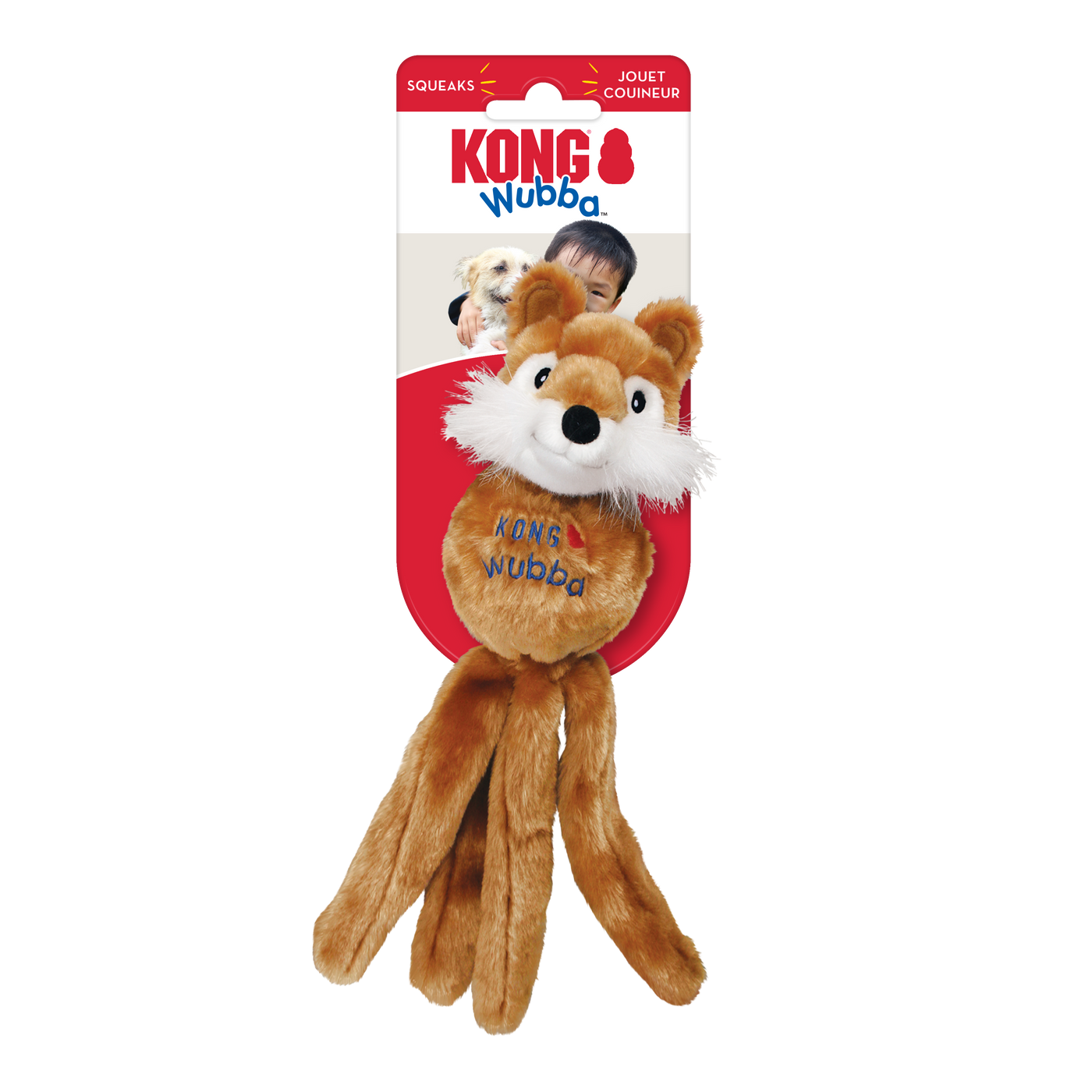 KONG Wubba Friend - Fox (Small)