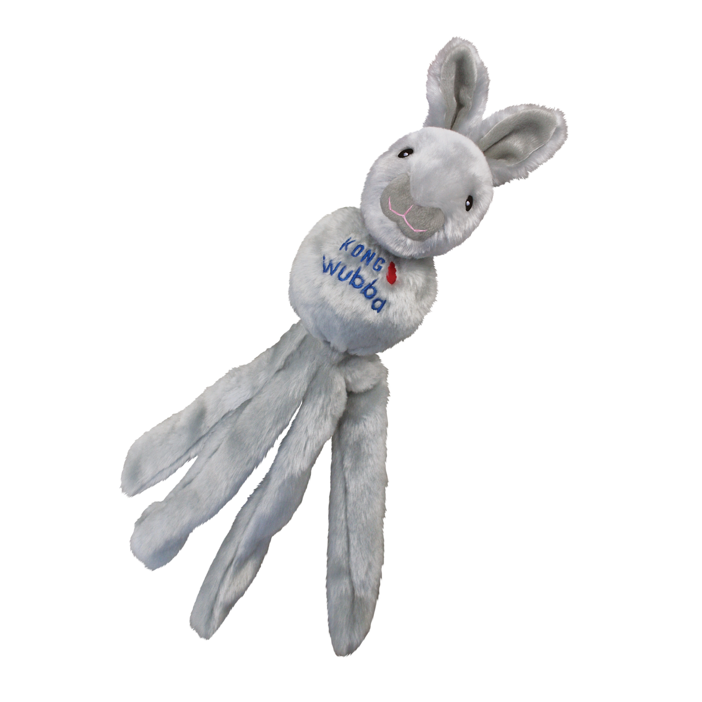 KONG Wubba Friend - Grey Rabbit (Small)