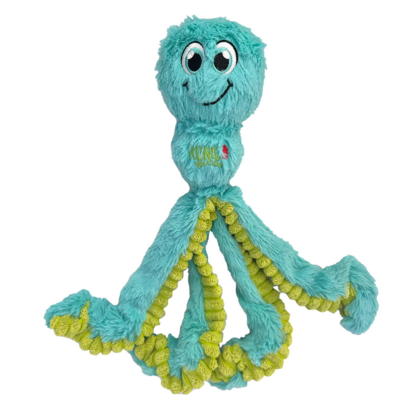 KONG Wubba Octopus in Green/Blue, Large