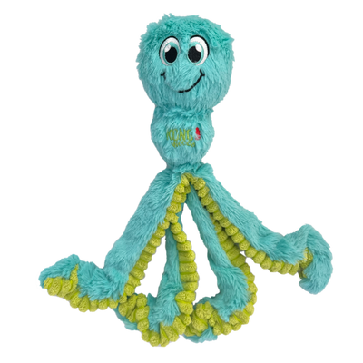 KONG Wubba Octopus in Green/Blue, Large