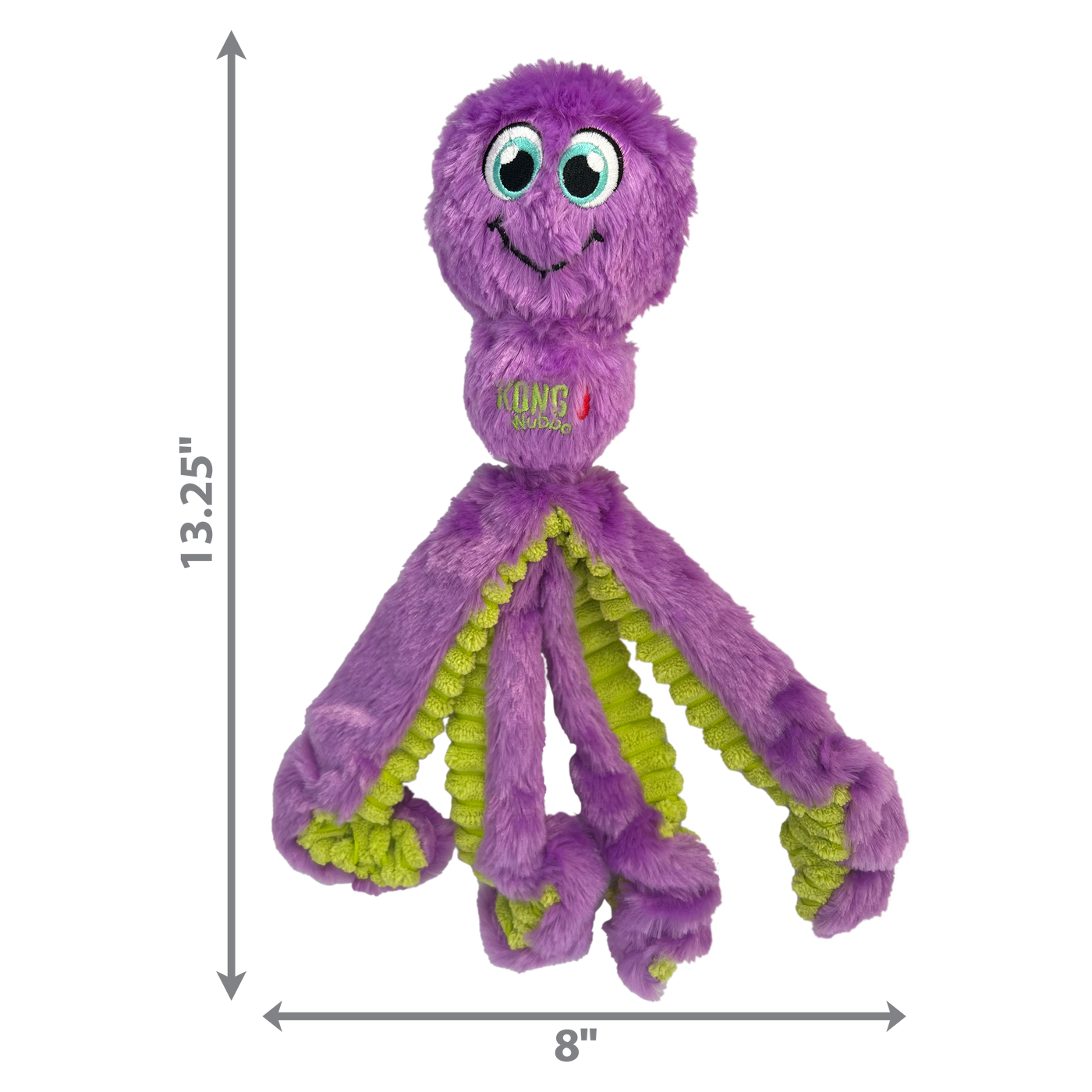 KONG Wubba Octopus in Purple, Large