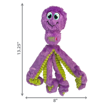 KONG Wubba Octopus in Purple, Large