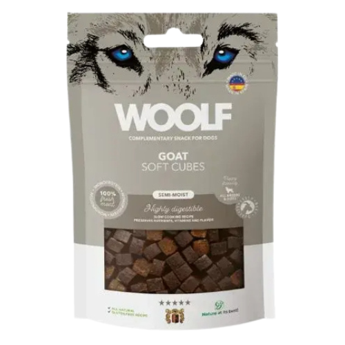 Woolf - Soft Cubes Goat 100g