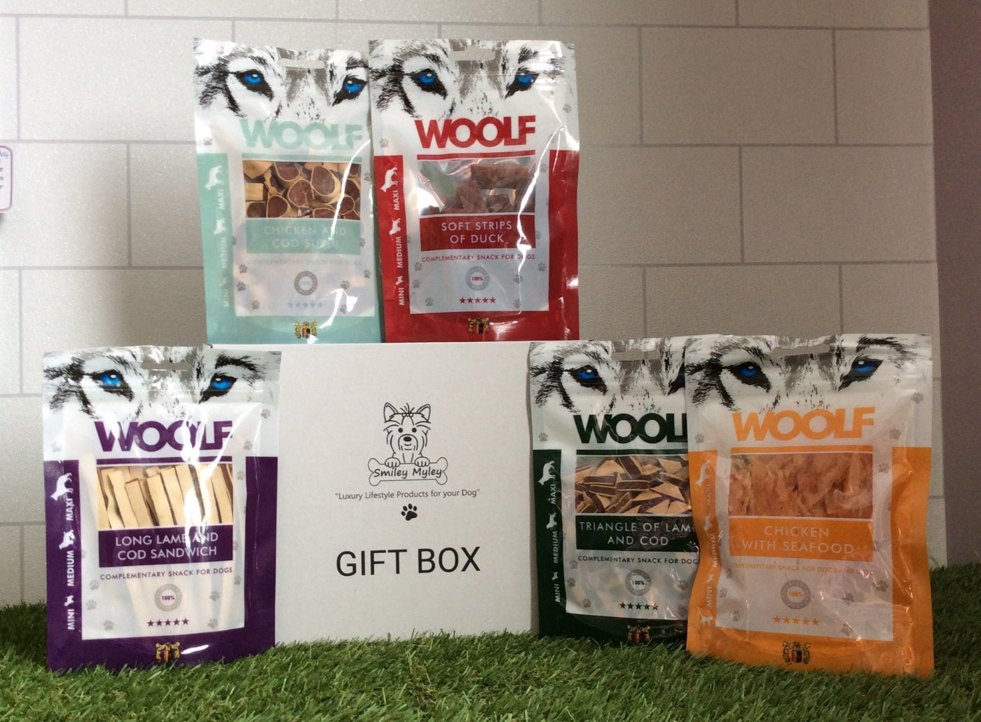 Box of Five treats for your Dog