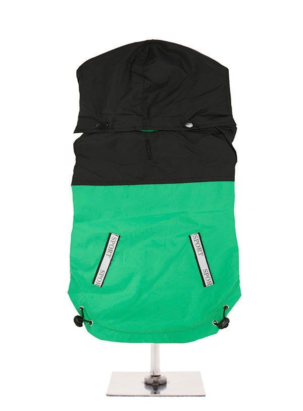 Trailfinder Green & Black Windbreaker Jacket size XS ONLY