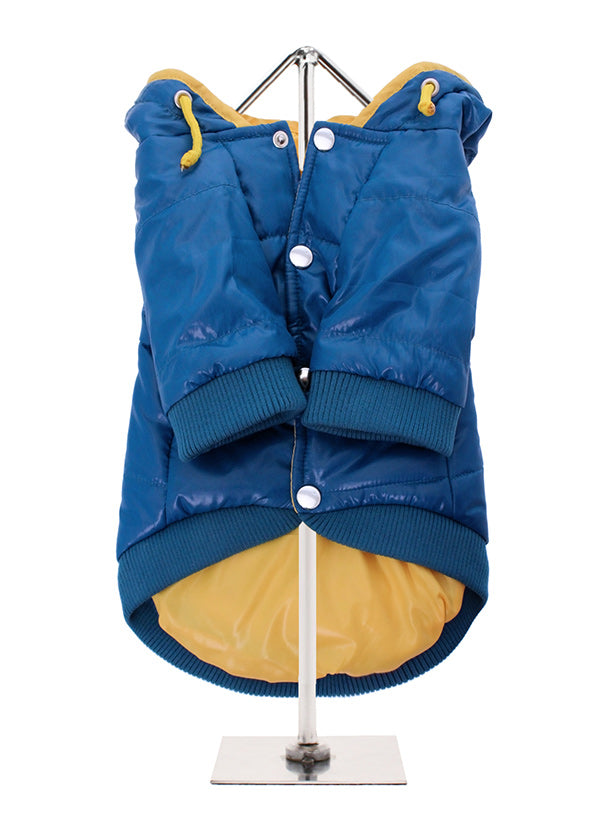 Blue Puffa Insulated Panel Jacket