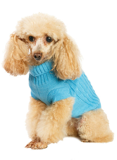Urban Pup Blue Cable Knit Jumper