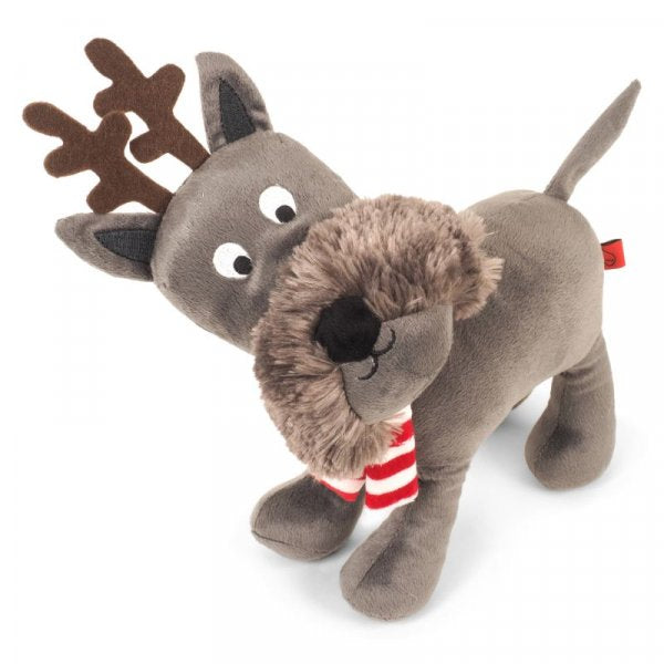 Festive Hamish PlayPal Toy for Dogs by Zoon