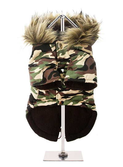 Forest Camouflage Fishtail Parka