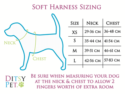 Bella Soft Harness by Ditsy Pet