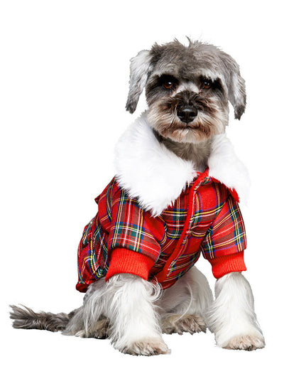 MacGregor Quilted Tartan Coat for Dogs by UrbanPup from Smiley Myley