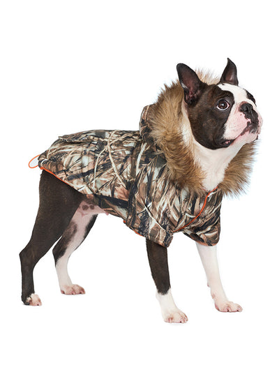 Natural Camouflage Fishtail Parka