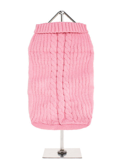 Urban Pup Pink Cable Knit Jumper