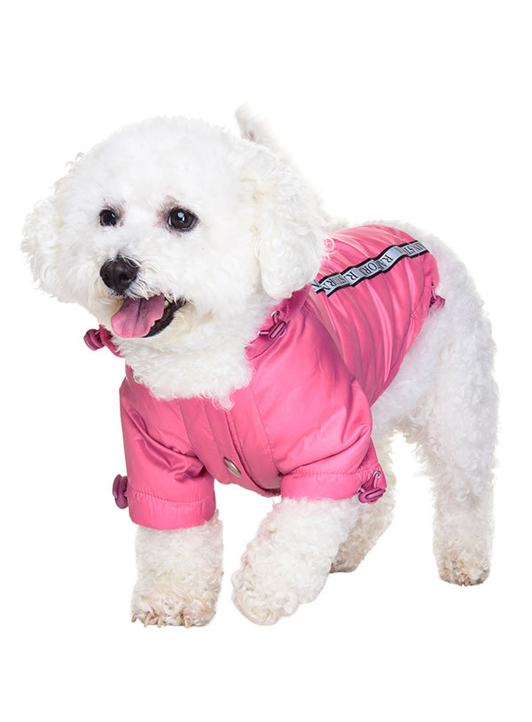 Here at Smiley Myley comes our new Pink Rainstorm Raincoat which will protect your Dog
