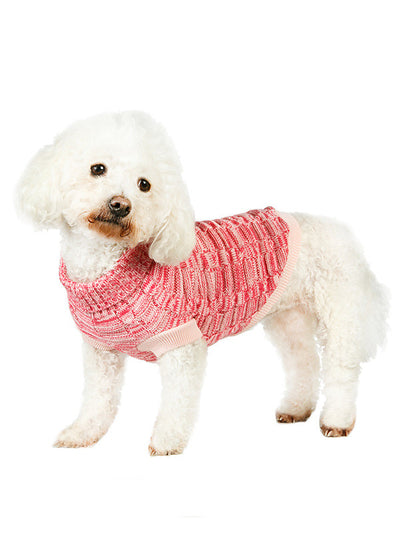 Urban Pup Pink Waffle Textured Knitted Jumper