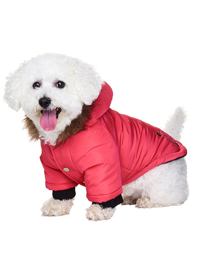 Salmon Pink Alpine Coat for Dogs by UrbanPup from Smiley Myley
