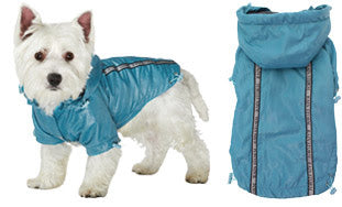 Here at Smiley Myley is our new Teal Rainstorm Raincoat which will protect your Dog from the rain