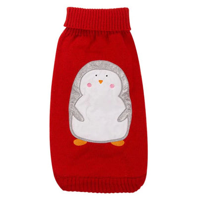 Festive Puppa Penguin Jumper from Zoon